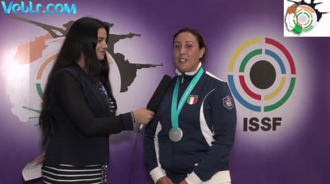 Interview with Bacosi Diana (ITALY) - Silver Medalist in Skeet Women Final #ISSFWCF