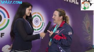 Interview with Rhode Kimberly (USA) - Gold Medalist in Skeet Women Final #ISSFWCF
