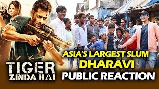 Salman's Tiger Zinda Hai Excitement | Public Reaction From Dharavi Slum | Asia's Largest Slum