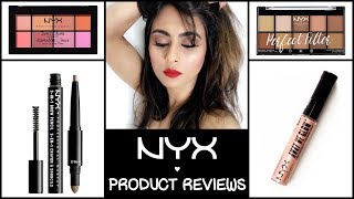 NYX PRODUCTS REVIEW ( TRYING OUT NEW MAKEUP)