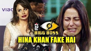 Hina Khan Is Fake | Nitibha Kaul Reaction On Hina Khan | Bigg Boss 11