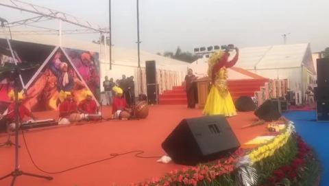 Haryana State Day 2017 Celebrations with Haryanvi Music at IITF 2017