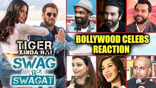 Swag Se Swagat Song | Bollywood Celebs REACTION | Tiger Zinda Hai