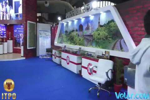 Indian Railways Pavilion at 37th India International Trade Fair 2017