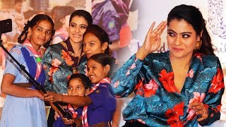 Kajol At Launch Of Lifebuoy's Help A Child Reach 5 Campaign