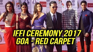 IFFI 2017 Ceremony Goa | Red Carpet | Akshay Kumar, Katrina Kaif, Amitabh Bachchan