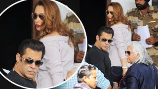 Salman Khan With LADY LOVE Iulia Vantur Leaves For Delhi | HT Leadership Summit