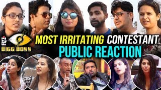 Most IRRITATING Contestant | Bigg Boss 11 Public Reaction | Hina, Shilpa, Aakash, Puneesh, Bandagi