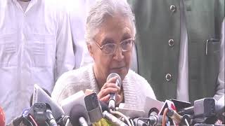 Sheila Dikshit on Rahul Gandhi filing nomination for the post of Congress President