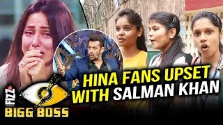 Hina Khan Fans TARGETS Salman Khan For Being Biased | Bigg Boss 11 | Shilpa Vs Hina