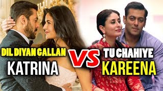 Salman-Katrina Vs Salman-Kareena  | Who Looks Best With Salman Khan | Dil Diyan Gallan