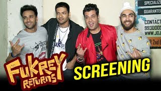 Fukrey Returns Special Screening | Fukrey Team And Bollywood Celebs