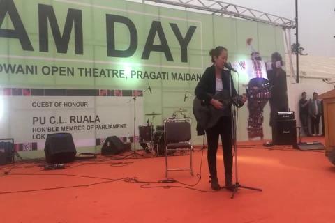Mizoram Day Celebrations - Performance 4 Part 1 at iitf 2017