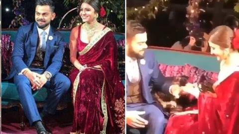 VIDEO : Virat Kohli & Anushka Sharma's RING Ceremony