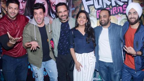 Ali Fazal, Manjot Singh & Varun Sharma Celebrate The Success Of Film Fukrey Returns