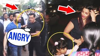 Salman Khan GETS ANGRY On Media, Aishwarya Rai RUNS Away From Media