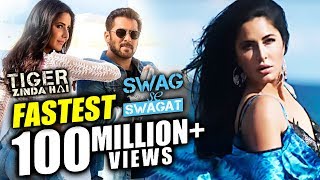 Swag Se Swagat Song | Fastest 100 Million Views | Tiger Zinda Hai | Salman Khan, Katrina Kaif
