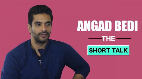 The Short Talk : Angad Bedi​'s Hardcore Training For Tiger Zinda Hai.
