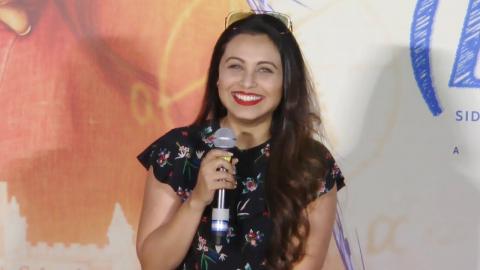 Rani Mukerji Speaks About Hiding ADIRA From Shutterbugs - Hichki Trailer Launch