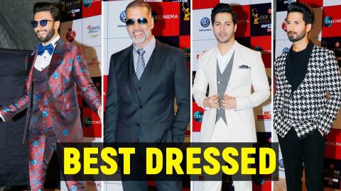 Best Dressed Actors At Zee Cine Awards 2018