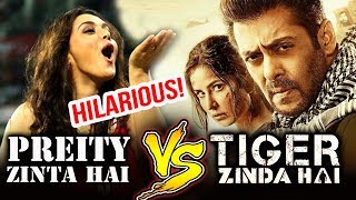 Preity Zinta MOCKS Salman Khan's Tiger Zinda Hai