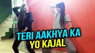 Bigg Boss 11 Contestants Sapna Chaudhary And Benafsha LIVE DANCE On Teri Aakhya Ka Yo Kajal