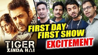Tiger Zinda Hai | PUBLIC REACTION | First Day First Show Excitement | Salman Khan | Katrina Kaif