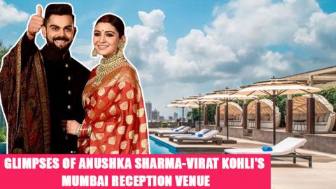 Glimpse Of Anushka Sharma & Virat Kohli's Mumbai Reception Venue