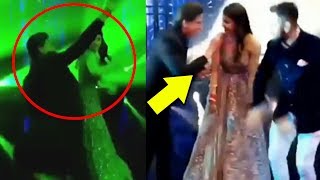 Shahrukh Khan DANCING With Anushka Sharma And Virat Kohli At Wedding Reception In Mumbai