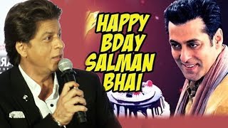 Shahrukh Khan SINGS For Salman Khan On His 52nd Birthday