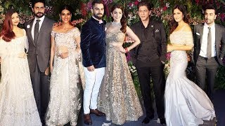 Virat-Anushka's Grand Wedding Reception In Mumbai - Shahrukh Khan, Katrina Kaif, Ranbir Kapoor...