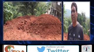 Illegal Land Filling Work Stopped By Panchayat of Velsao
