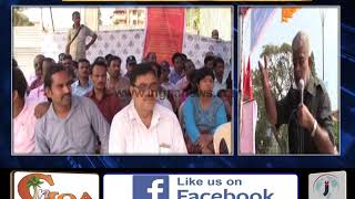 Workers Union Protest at Mapusa