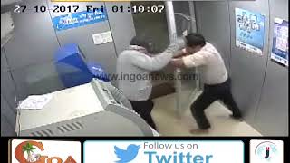 Watch: Security guard foils attempt of bank loot at Panjim