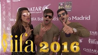 Bipasha Basu & Karan Singh Grover arrive at Madrid for IIFA Awards 2016