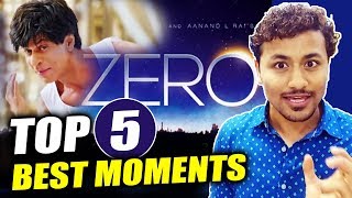 Zero Teaser | Top 5 BEST MOMENTS | Shahrukh Khan As DWARF
