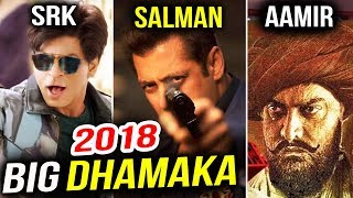 2018 Shahrukh-Aamir-Salman BIGGEST MOVIES | Zero, Race 3, Thugs Of Hindostan