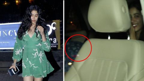 Janhvi Kapoor Spotted On Dinner Date With Ishaan Khattar At Yauatcha