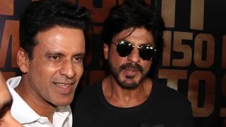 Shahrukh Khan Pays A Surprise Visit To Manoj Bajpai On His Movie Sets Traffic