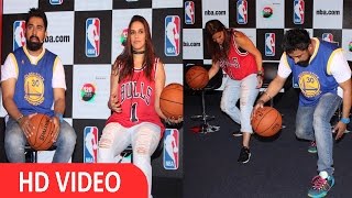 Neha Dhupia & Rannvijay Singh At Launch NBA Digital Destination UNCUT