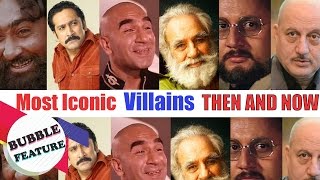 Most Iconic Bollywood Villains Then and Now