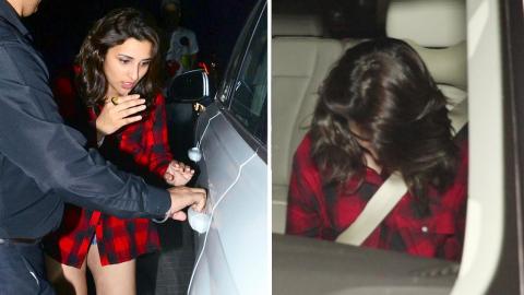 Parineeti Chopra SPOTTED At Tote On The Turf Restaurant