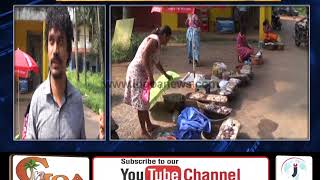 Alina Saldhana Objects to Ramponkars Selling Along Side Road at Cortalim