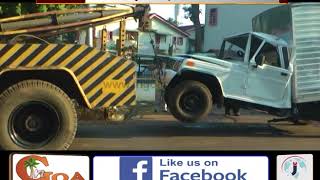 illegal beef Carrier's Accident At Panjim