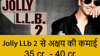Akshay Kumar Earning Prediction  From Jolly LLB2- 35-40 Cr
