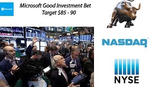 US Stock Market| Make Quick Money| Microsoft MSFT| Buy opportunity|Target $85-$90