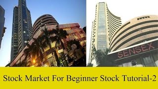 Stock Market For Beginner Tutorial-2 In Hindi