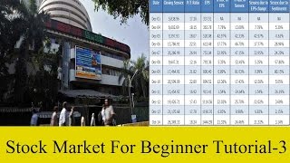 Stock Market For Beginner Tutorial-3 In Hindi | स्टॉक मार्किट क्रैश कोर्स