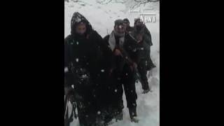 Sheen Jung (Snow Fight) Between Militants In Kashmir