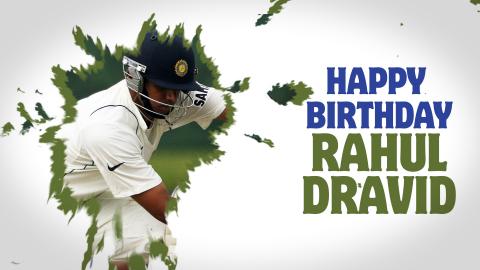 Happy Birthday Rahul Dravid